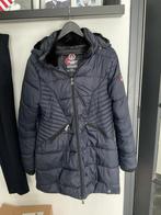 Canadian Peak donkerblauwe dames winterjas mt xl, Ophalen of Verzenden, Zo goed als nieuw, Maat 46/48 (XL) of groter, Blauw