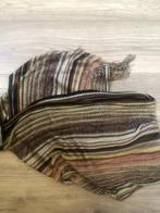 MISSONI shawl 40 x 175 cm eerstelijns bruin/goud/zwart, Maat 38/40 (M), Ophalen of Verzenden, Zo goed als nieuw, Missoni