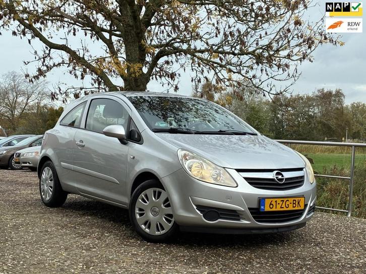 Opel Corsa 1.2-16V Business | Met Airco + Cruise nu €1.975, Auto's, Opel, Bedrijf, Te koop, Corsa, ABS, Airbags, Airconditioning