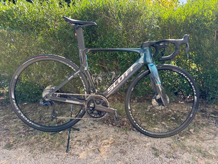 Scott Foil team model, Fietsen en Brommers, Fietsen | Racefietsen, Zo goed als nieuw, Overige merken, Meer dan 20 versnellingen