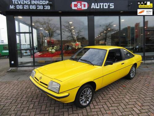 Opel Manta 1.9 AUTOMAAT 1977 ORIG NL NWE LAK + INTERIEUR, Auto's, Opel, Te koop, Manta, Benzine, Coupé, Automaat, Origineel Nederlands