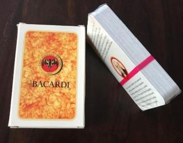 Bacardi kaarten zeldzame playing cards ( 02 beschikbaar voor biedingen