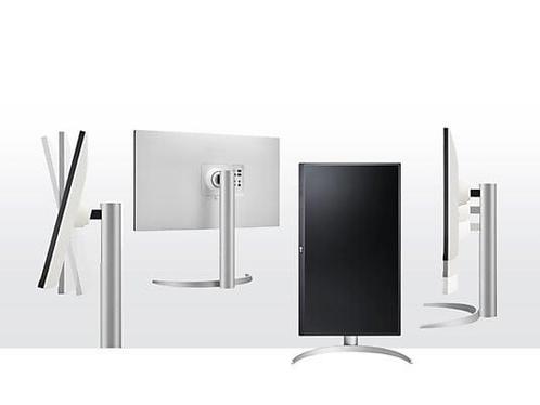 LG 27UP85NP-W – 27” 4K UHD IPS Monitor, Computers en Software, Monitoren, Zo goed als nieuw, 60 Hz of minder, USB-C, In hoogte verstelbaar