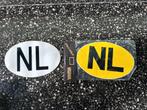 2 zeer fraaie NL stickers. NOS sticker voor op Uw oldtimer!, Ophalen of Verzenden, Gebruikt, Gebruiksvoorwerp