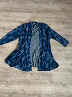 Magna | Open dames vest | Maat 48/50 | Cardigan, Kleding | Dames, Grote Maten, Ophalen of Verzenden, Zo goed als nieuw, Blauw
