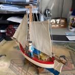 Houten zeilschip op standaard, Hobby en Vrije tijd, Modelbouw | Boten en Schepen, Ophalen of Verzenden, Zo goed als nieuw, Overige merken
