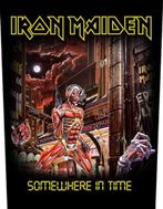 Iron Maiden somewhere in time backpatch bp839 --2011 patch, Nieuw, Kleding, Verzenden