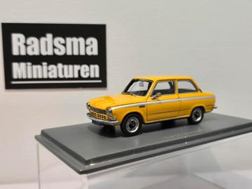 Daf 55 Marathon - geel - 1:43 Neo Scale Models beschikbaar voor biedingen