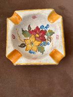 Vintage Bonny Gouda Platel Asbak met Bloemmotief, Ophalen of Verzenden
