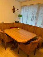 Massief eiken Duitse eethoek Oostenrijkse zithoek eettafel, Ophalen, Gebruikt, Hout, Oostenrijks Duits Stube