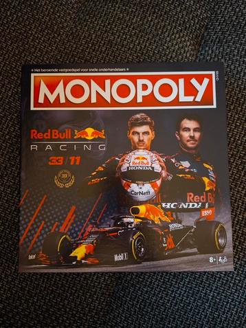 Monopoly Redbull Max Verstappen Editie beschikbaar voor biedingen