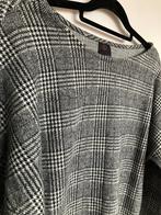 Penn & Ink grijze pied de poule jurk maat L rechtvallend, Maat 38/40 (M), Penn & Ink Nederland B.V., Ambachtsweg 1 A, 8131 TW WIJHE 