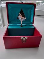 Sieraden doosje met dansende ballerina, Sieraden, Tassen en Uiterlijk, Beautycases, Gebruikt, Ophalen of Verzenden, Rood