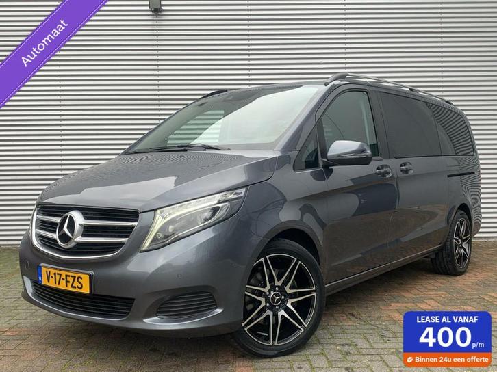 Mercedes V-klasse V 250 Autom dubbel cabine Burmester Led Cr, Auto's, Mercedes-Benz, Bedrijf, Te koop, V-Klasse, ABS, Airbags