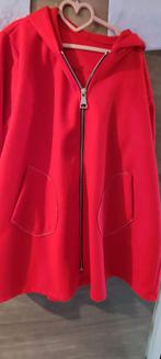 Tussen jas, Ophalen of Verzenden, Zo goed als nieuw, Maat 46/48 (XL) of groter, Rood