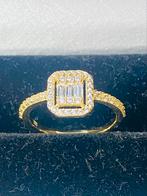 Gouden ring - 14 karaat - 2 stuks, Ophalen of Verzenden, Zo goed als nieuw, Goud, Dame