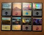 Magic: the Gathering | foil land, Verzenden, Zo goed als nieuw, Meerdere kaarten, Foil