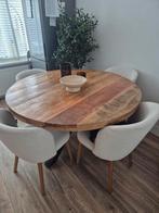 Mango Houten Eettafel 130cm, Huis en Inrichting, Tafels | Eettafels, Ophalen