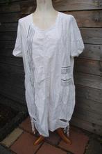 Jurk creme/ zwart Kekoo mt 3 (48/50) Vaste prijs, Beige, Maat 46/48 (XL) of groter, Ophalen of Verzenden, Zo goed als nieuw