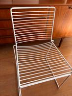 Hay Stoel - Hee, wit, metaal, draadstaal,eetkamer stoel,tuin, Huis en Inrichting, Stoelen, Ophalen, Wit, Zo goed als nieuw, Metaal