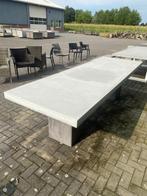 Betonnen tuintafel - Extra groot - Stevig - 300x100Cm, Ophalen of Verzenden, Zo goed als nieuw, Rechthoekig, Metaal