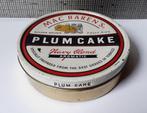vintage navy blend mac barens plum cake blik, leeg, Verzamelen, Blikken, Ophalen of Verzenden, Gebruikt, Overige