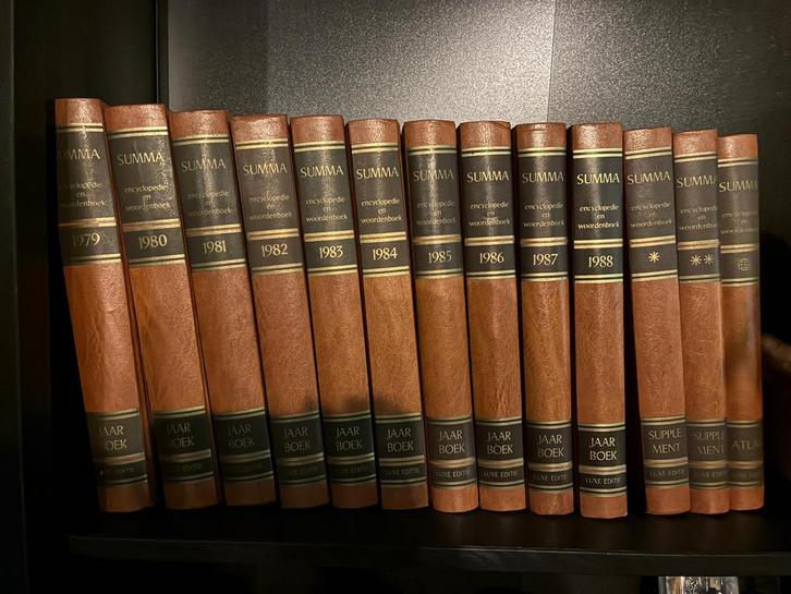 Complete set Summa Encyclopedie (1979–1988), Boeken, Encyclopedieën, Zo goed als nieuw, Algemeen, Ophalen