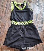 Zwarte jumpsuit maat 110/116, Kinderen en Baby's, Kinderkleding | Maat 110, Ophalen of Verzenden, Nieuw, Onbekend, Meisje
