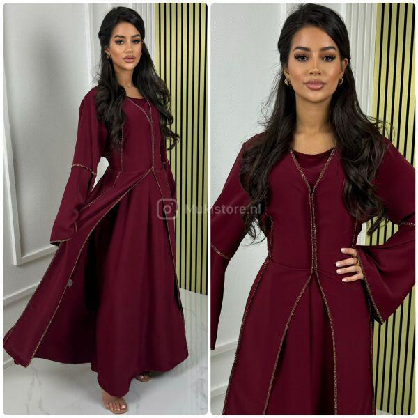 Set jurk all size gouden naad details abaya nieuw, Kleding | Dames, Jurken, Nieuw, Beige, Onder de knie, Ophalen of Verzenden