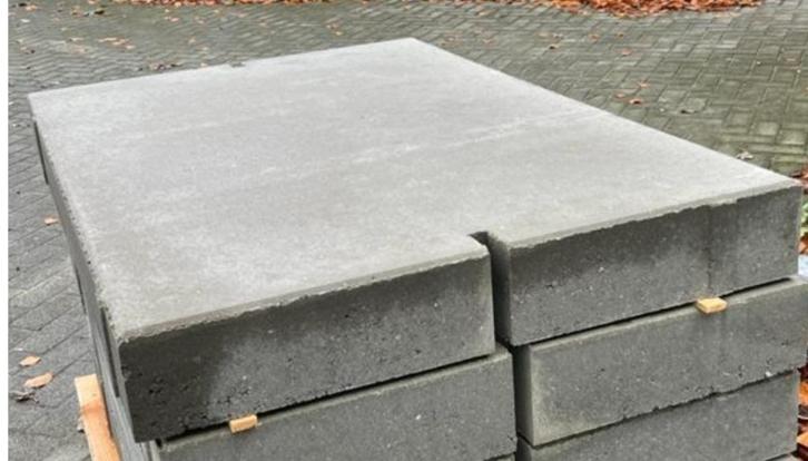 Betonplaten 120x80x12 cm, Tuin en Terras, Tegels en Klinkers, Nieuw, Overige typen, Beton, 10 m² of meer, Verzenden