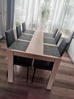Eettafel 160x90x76, Huis en Inrichting, Tafels | Eettafels, Gebruikt, 150 tot 200 cm, Rechthoekig, 50 tot 100 cm