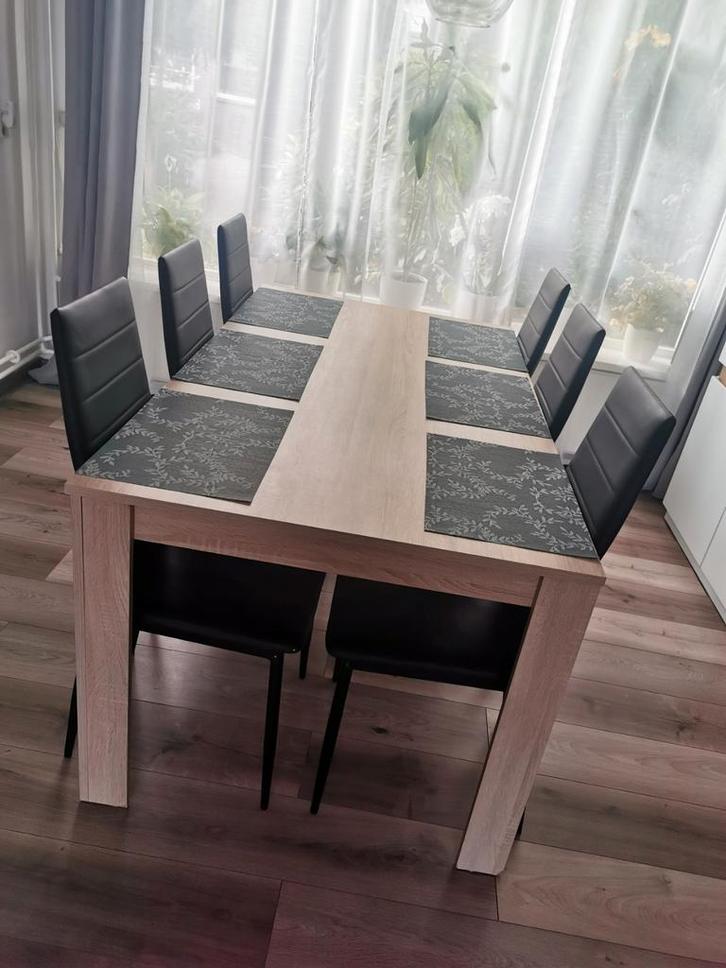 Eettafel 160x90x76, Huis en Inrichting, Tafels | Eettafels, Gebruikt, 50 tot 100 cm, 150 tot 200 cm, Rechthoekig, Ophalen of Verzenden