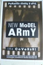 Paradisoposter New Model Army.  Ontwerp Max Kisman (?), Verzamelen, Posters, Rechthoekig Staand, Ophalen of Verzenden, Zo goed als nieuw