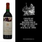 Chateau Mouton Rothschild | Premier Grand Cru Classe 1992, Frankrijk, Nieuw, Ophalen of Verzenden, Rode wijn