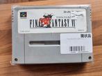 Final Fantasy 6, Spelcomputers en Games, Games | Nintendo Super NES, 1 speler, Ophalen of Verzenden, Zo goed als nieuw, Role Playing Game (Rpg)
