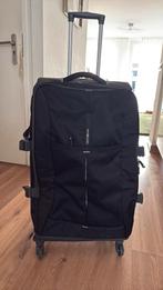 Koffer samsonite, Uitschuifbare handgreep, 30 cm of meer, Zwart, Ophalen of Verzenden