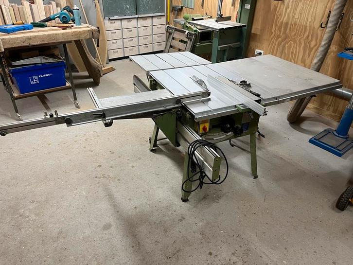 Elktra beckum pk 250  3100WN, Doe-het-zelf en Verbouw, Gereedschap | Zaagmachines, Gebruikt, Cirkelzaag, 1200 watt of meer, 70 mm of meer