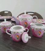 Roze Servies met Bloemen - 25 Delig, Keramiek, Ophalen of Verzenden, Zo goed als nieuw, Overige stijlen