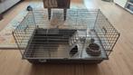 Konijnen/cavia kooi, Minder dan 60 cm, Kooi, Ophalen of Verzenden, Zo goed als nieuw
