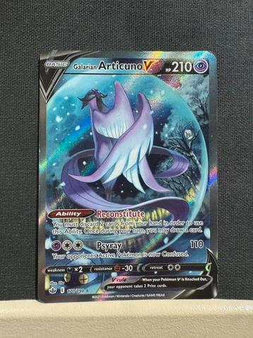 Galarian Articuno V beschikbaar voor biedingen