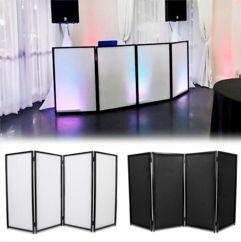 Complete pro DJ Booth met Lichtinstallatie , mobiel TOPKWALI, Muziek en Instrumenten, Dj-sets en Draaitafels, Zo goed als nieuw