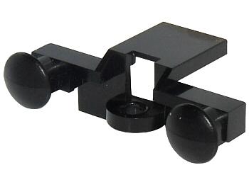 Lego Black Train Buffer Beam, Ophalen of Verzenden, Gebruikt, Losse stenen, Lego