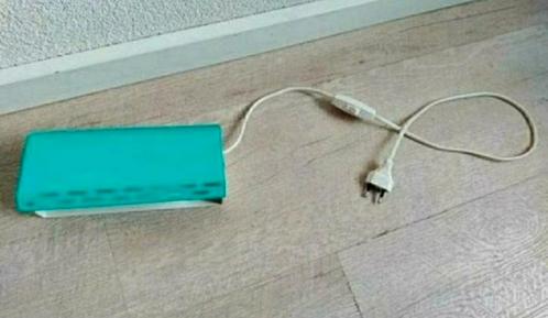 Schemerlampje,RETRO,Turquoise,wand,muur,G&G,1960, Huis en Inrichting, Lampen | Wandlampen, Zo goed als nieuw, Metaal, Ophalen of Verzenden