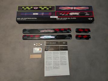 Nieuwe JCW LED dorpellijsten Mini F55 en F54 Clubman beschikbaar voor biedingen