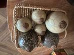 6 Decoratieve Kerstballen - Woonaccessoires, Ophalen of Verzenden, Zo goed als nieuw
