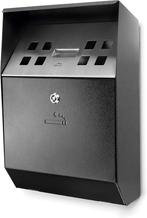 Wandasbak, muurasbak zwart 25x35x8.5cm, Ophalen of Verzenden, Nieuw