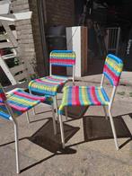 Kleurrijke, kunststoffen rotanstoeltjes van de ikea, Ophalen, Zo goed als nieuw, Overige typen
