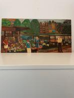 Bé Tenkink NL | Bloemenmarkt Amsterdam | 1950-1999, Antiek en Kunst, Ophalen of Verzenden