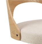 by fonQ Kaja Eetkamerstoel Draaibaar Beige | Van €149, nu, Huis en Inrichting, Stoelen, Byfonq, Overige kleuren, Byfonq, Nieuw