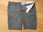 UNLOCKED chino bermuda grijs zwart ruit maat XL, Kleding | Heren, Unlocked, Maat 56/58 (XL), Ophalen of Verzenden, Zo goed als nieuw
